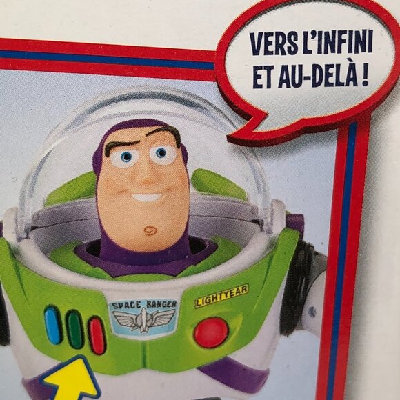 Disney Toy Story 4 Buzz Lightyear 12" French Talking Action Figure - Picture 9 of 15